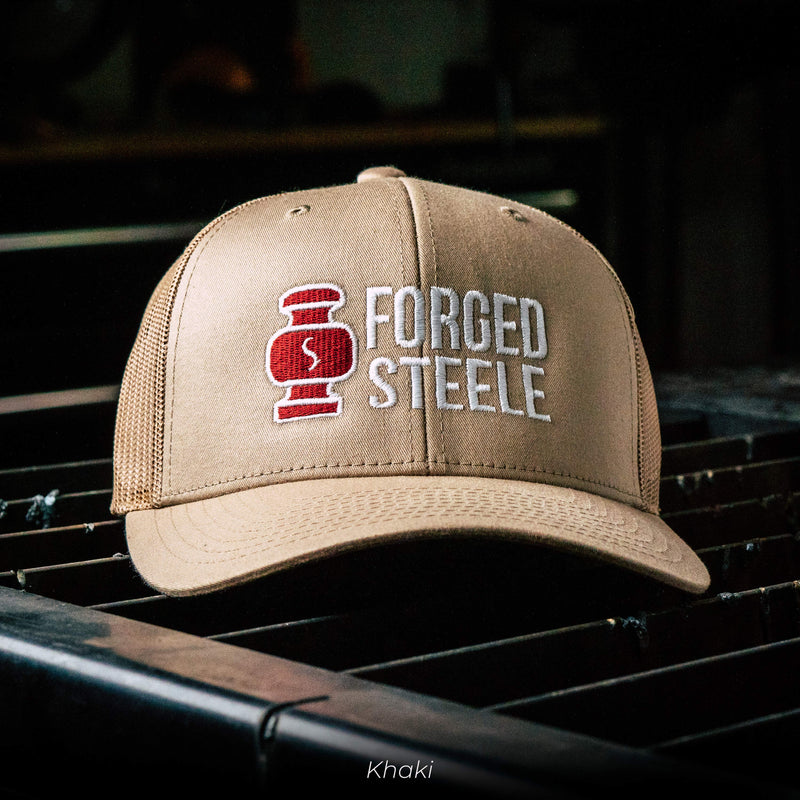 FORGED STEELE MESH TRUCKER HAT!!!