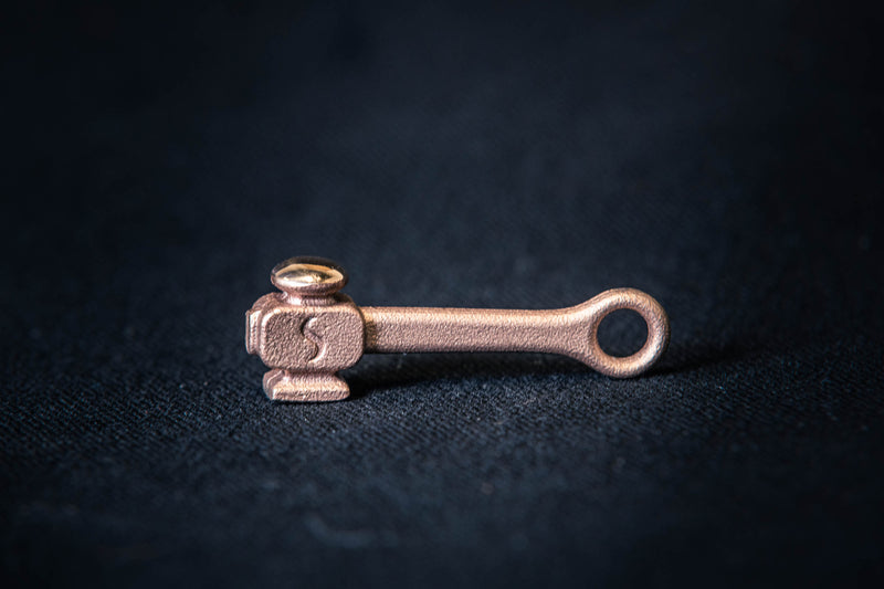 Bronze Hammer Keychain