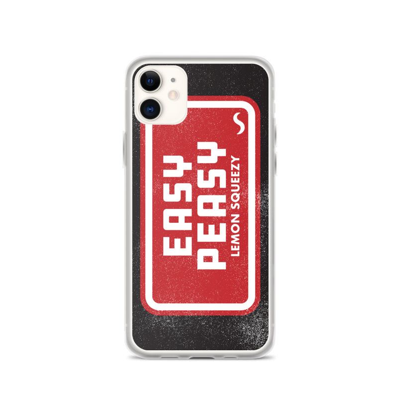 Easy Peasy iPhone Case