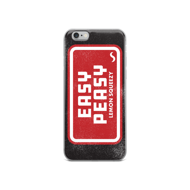 Easy Peasy iPhone Case