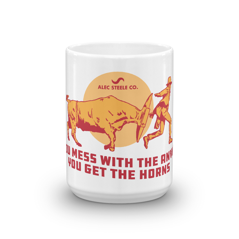 Don't Mess with Anvils Mug