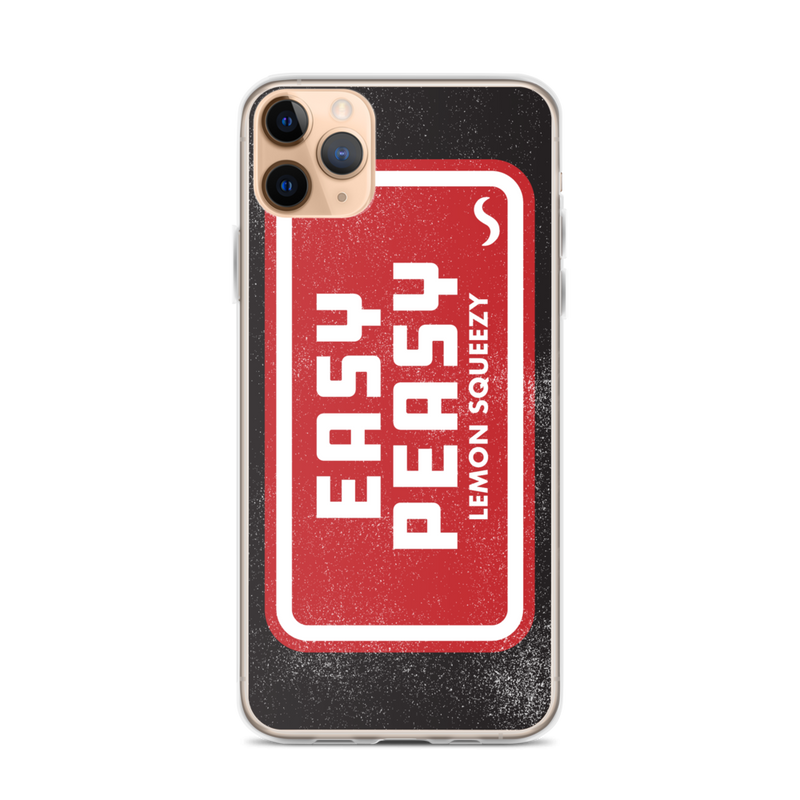 Easy Peasy iPhone Case