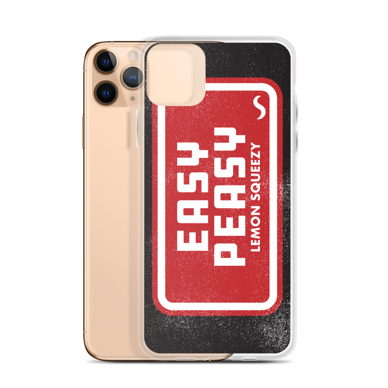 Easy Peasy iPhone Case