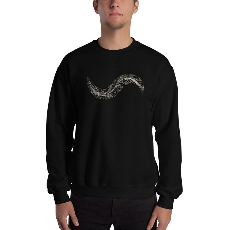 FEATHER DAMASCUS TOUCH-MARK SWEATSHIRT!!!